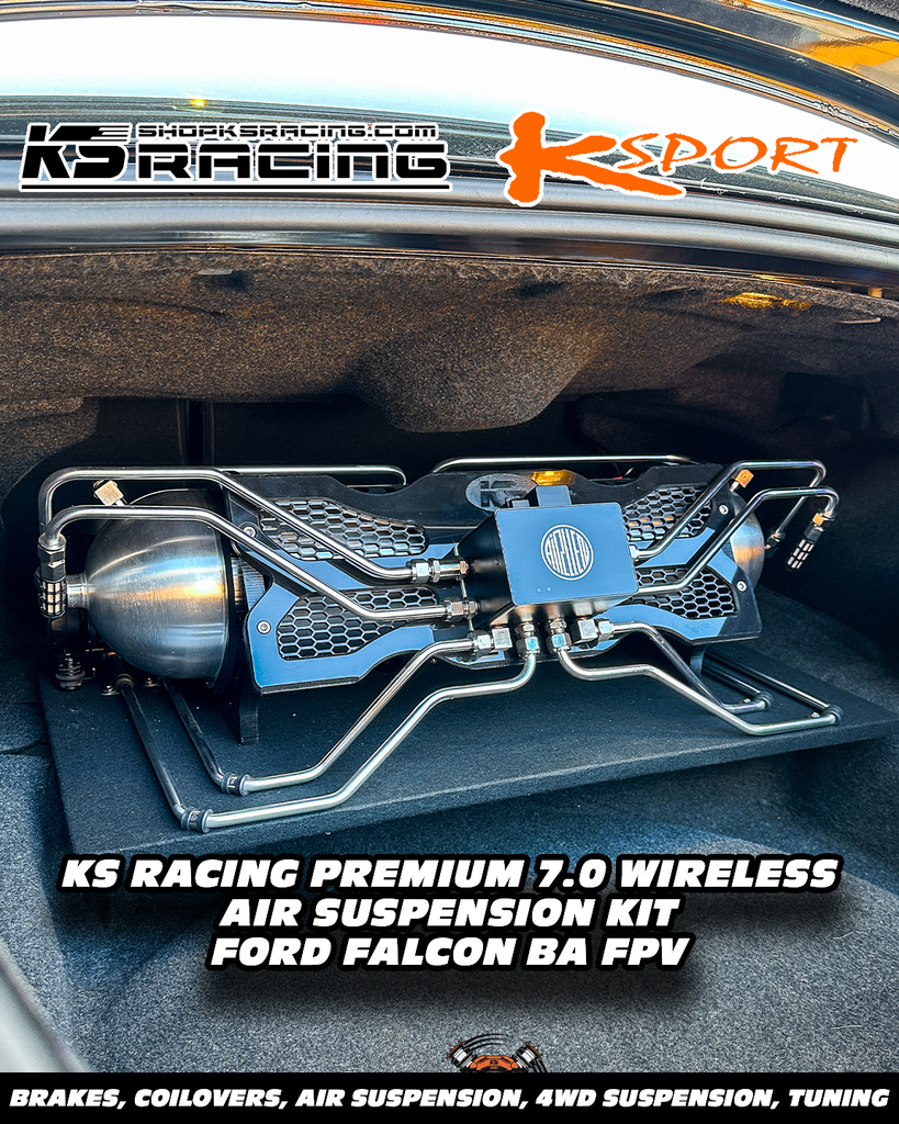 Ford Falcon Premium Wireless Air Suspension Kit - KS RACING