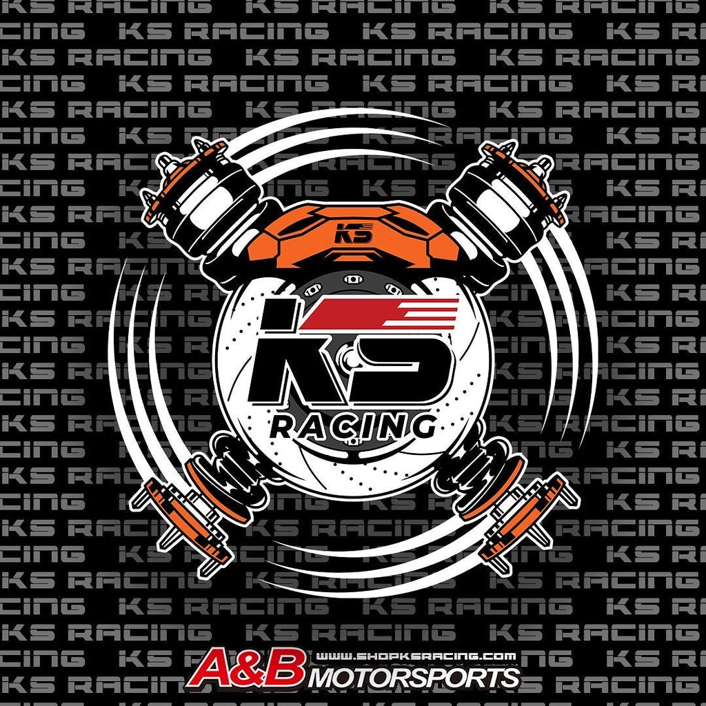 KS RACING AUSTRALIA LOGO. HOME OF THE BEST AIR SUSPENSION, BIG BRAKE KITS, COILOVERS, ENGINE WORK, TUNING AND 4X4 LIFT KITS.