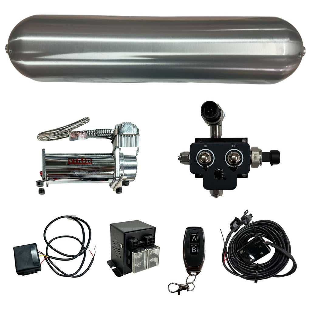 Ford Falcon FG Rear Only Basic Air Suspension Kit with Wireless Remote - KS RACING