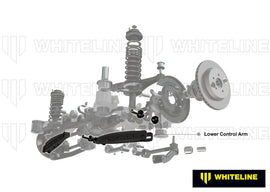 Rear Control Arm Lower Rear - Arm to Suit Subaru BRZ, Forester, Impreza, Levorg, Liberty and Toyota 86 - WHITELINE