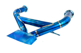 Lamborghini Aventador LP700-4 Full Blue Titanium Straight Pipe Exhaust System