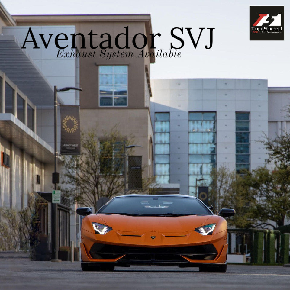 Lamborghini Aventador SVJ 6.5L V12 19-21 Coupe & Roadster Exhaust System W/V