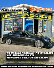 Load image into Gallery viewer, KS RACING Mercedes Benz C-Class W204 Premium Wireless Air Suspension Kit - KS RACING