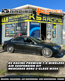 Mercedes Benz C43 AMG W205 15-20 Air Lift Performance 3P Air Suspensio – KS  RACING
