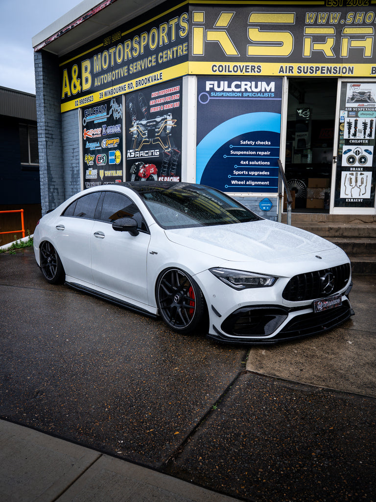 Mercedes Benz CLA45 AMG C118 53.2mm 19-UP Premium Wireless Air Suspension Kit - KS RACING