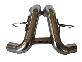 McLaren 540C 570S 570GT 16-19 Race Spec H-Pipe T304 Stainless Steel Exhaust System