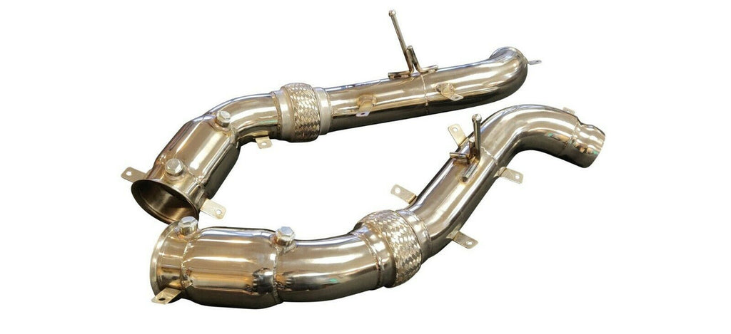 McLaren MP4-12C & 650S 12-16 3.5" 200 CELL HFC Turbo Down Pipes