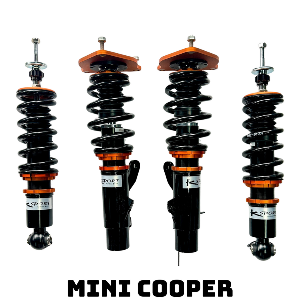 Mini COOPER R50 aftermarket wheel or wheel spacer may be required 02-06 - KSPORT Coilover Kit