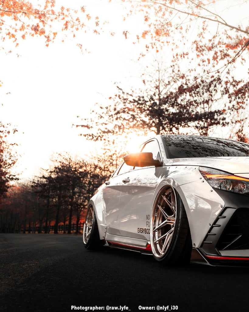 Hyundai I30N Sedan 17-Current Premium Wireless Air Suspension Kit - KS RACING