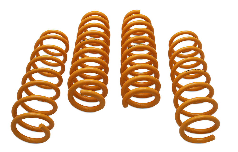 40-45mm Front and 20-25mm Rear Yellow Formula 4x4 Coil Spring Lift Kit to suit Ford Ranger Raptor PY / P703 4WD - KING SPRINGS