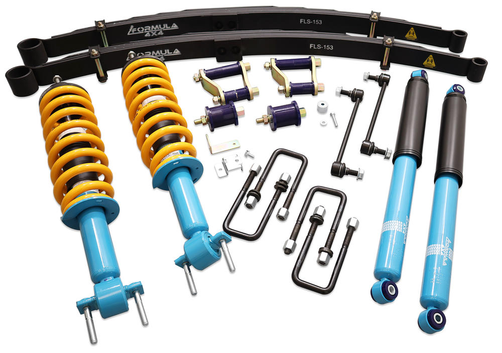 2 Inch 50mm Formula ReadyStrut 4x4 Lift Kit to suit Ford Ranger PY, P703 4WD & VW Amarok T1A, T1B 2022-on - FULCRUM