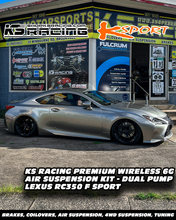 Load image into Gallery viewer, Lexus RC350 15-UP Premium Wireless Air Suspension Kit - KS RACING