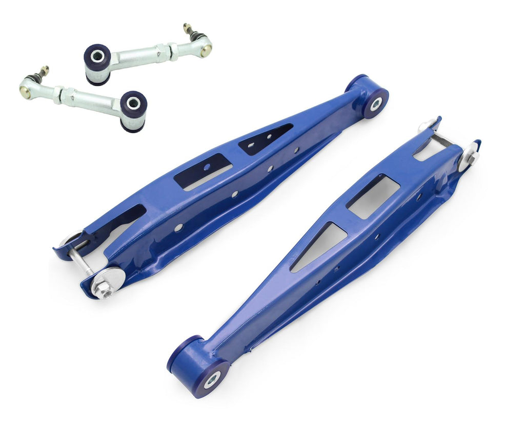 Rear Control Arm Lower & Adjustable Toe Control Arm Kit to suit Subaru & Toyota - SUPERPRO