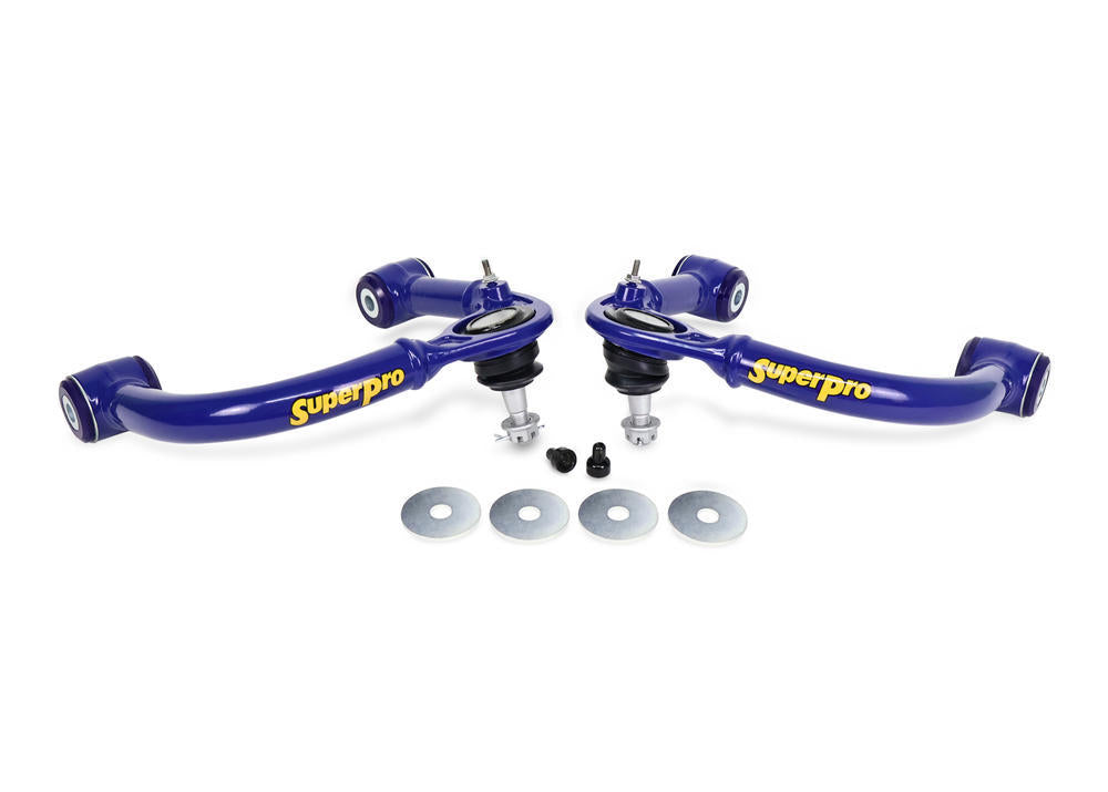 Toyota Hilux N70 05-UP Front Fixed Offset Upper Control Arm Kit (does not suit Hilux Rogue Widebody) - Superpro