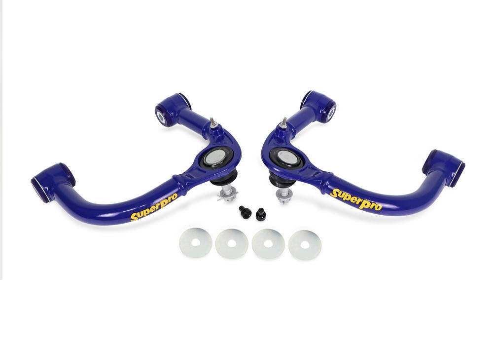Toyota Hilux N70 05-UP Front Fixed Offset Upper Control Arm Kit (does not suit Hilux Rogue Widebody) - Superpro