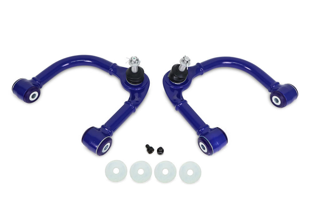 Toyota Hilux N70 05-UP Front Fixed Offset Upper Control Arm Kit (does not suit Hilux Rogue Widebody) - Superpro