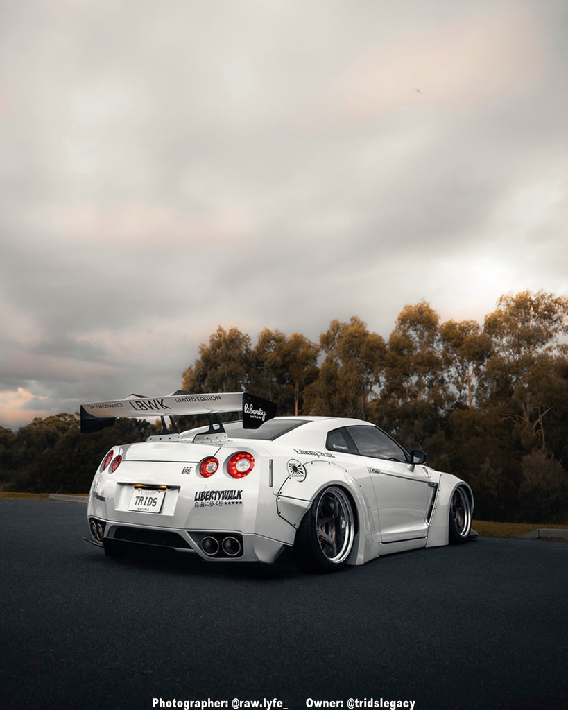 Nissan Skyline R35 GTR 07-UP Air Lift Performance 3P Air Suspension with KS RACING Air Struts
