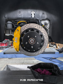 Holden Commodore VZ Rear 4 Pot 356mm Disc - KS RACING BRAKE KIT