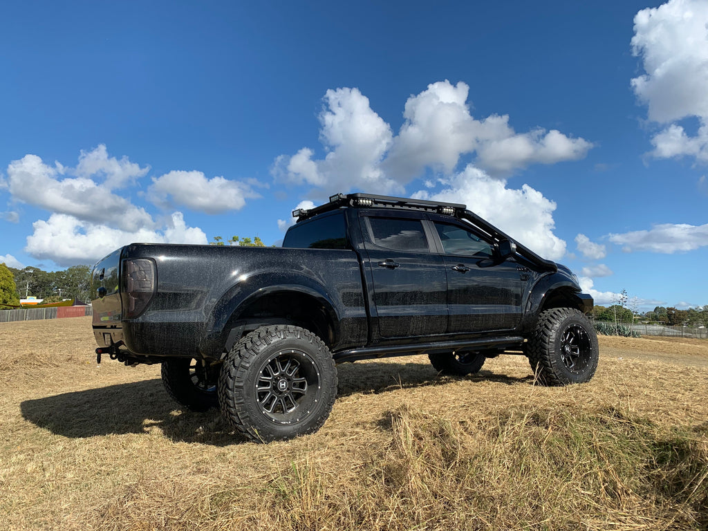 TWIN PX MK3 RANGER/WILDTRAK 2.0L BI-TURBO 4" Stainless Steel Snorkel Kit