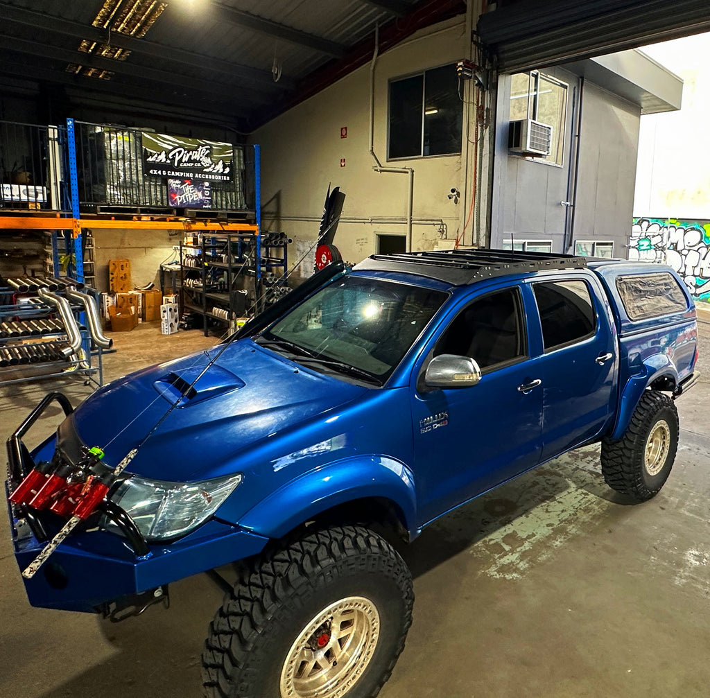 N70 Dual Cab Slim Line Roof Rack