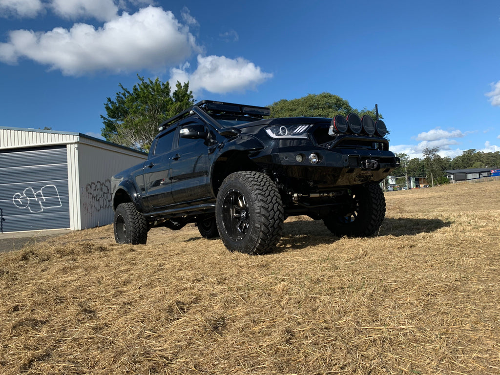 TWIN PX MK3 RANGER/WILDTRAK 2.0L BI-TURBO 4" Stainless Steel Snorkel Kit