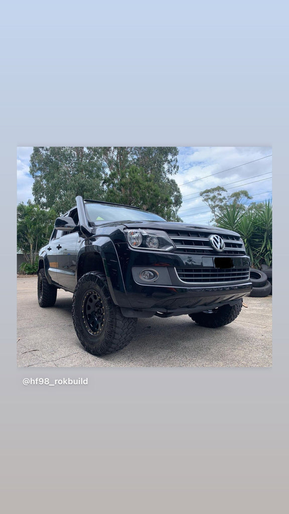 TWIN Amarok (2010+) 4” Stainless Steel Snorkel Kit