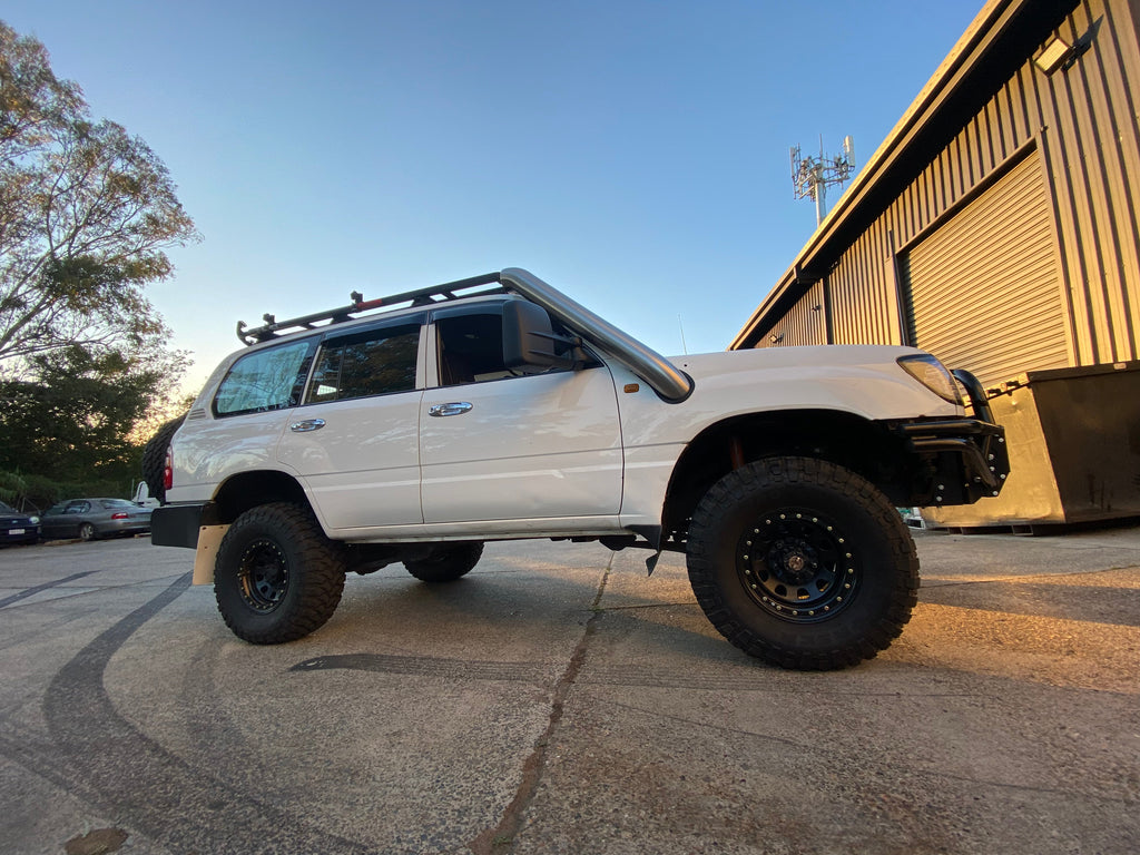 5" 100/105 Series LandCruiser (1998–2007) Stainless Steel Snorkel Kits