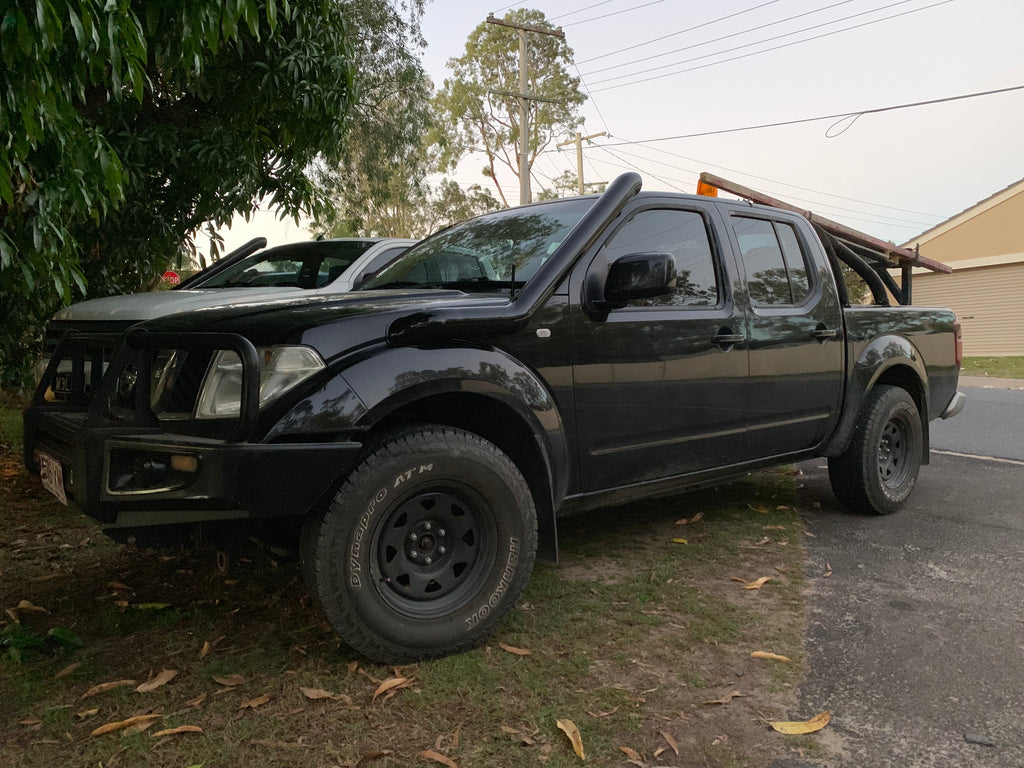 TWIN D40 Navara (2004-2015) 4" Stainless Steel Snorkel Kit