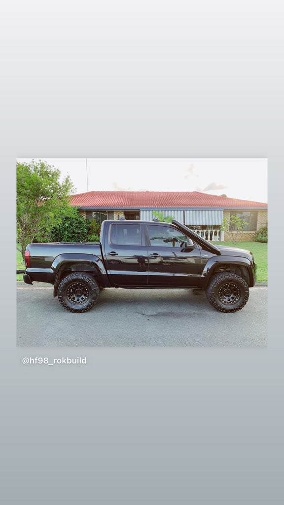 TWIN Amarok (2010+) 4” Stainless Steel Snorkel Kit