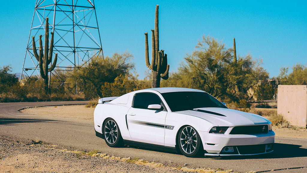 Ford Mustang S197 05-14 Air Lift Performance 3P Air Suspension with KS RACING Air Struts