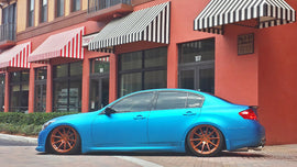 Infiniti G37 08-13 Air Lift Performance 3P Air Suspension with KS RACING Air Struts