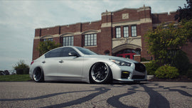 Infiniti Q70 14-19 Air Lift Performance 3P Air Suspension with KS RACING Air Struts