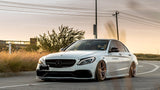 Mercedes Benz C200 W205 15-20 Air Lift Performance 3P Air Suspension with KS RACING Air Struts