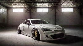Subaru BRZ 12-22 Air Lift Performance 3P Single ViAir 444c Air Suspension with KS RACING Air Struts