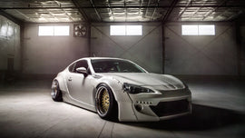 Subaru BRZ 12-22 Air Lift Performance 3P Dual ViAir 444c Air Suspension with KS RACING Air Struts