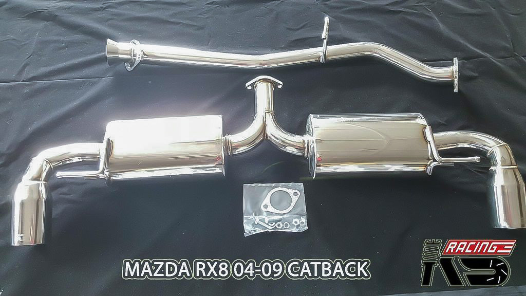 MAZDA RX8 04-09 Catback Exhaust System - OUT OF STOCK - BACK ORDER
