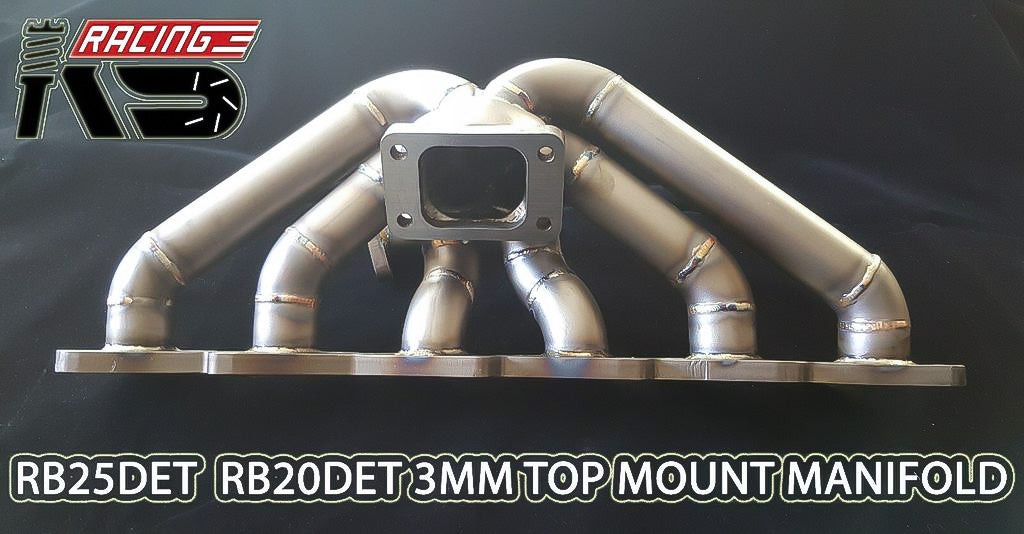 Nissan RB25DET RB20DET 3mm Top Mount Manifold