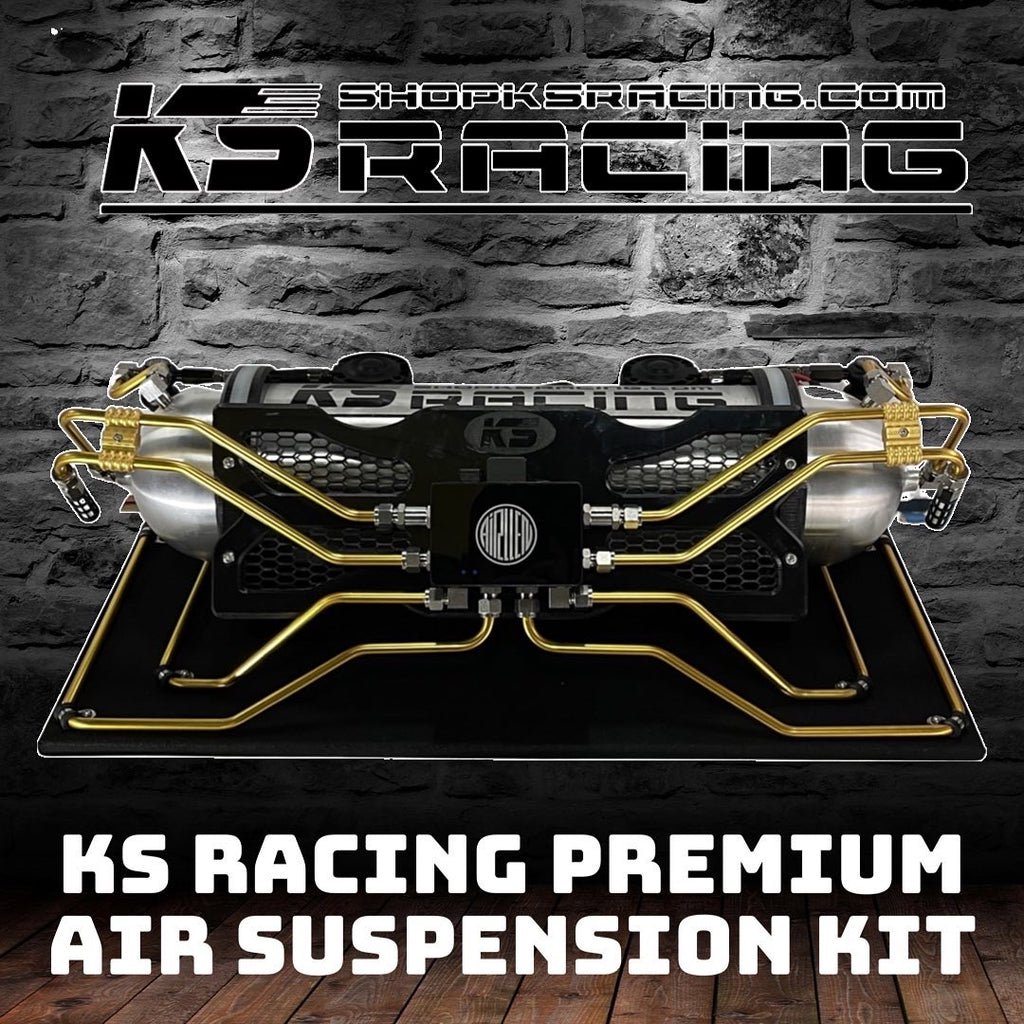 Audi A3 50mm 8P 03-13 Premium Wireless Air Suspension Kit - KS RACING