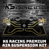 Holden Commodore VR-VS SEDAN SOLID DIFF Premium Wireless Air Suspension Kit - KS RACING