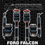 Ford Falcon FG Sedan Air Suspension Air Struts Front and Rear - KSPORT