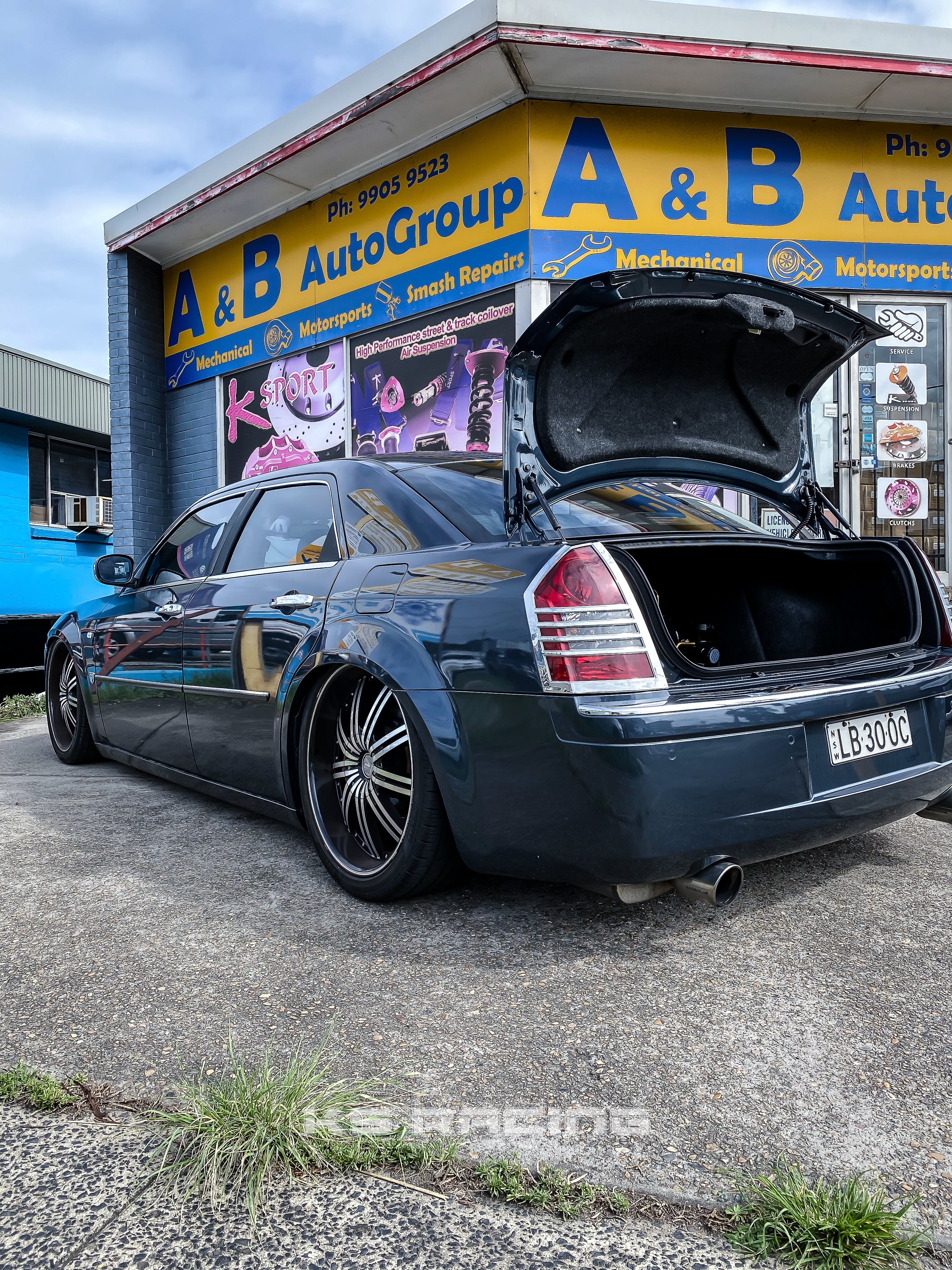 Chrysler 300C Premium Wireless Air Suspension Kit - KS RACING — KS Racing Australia