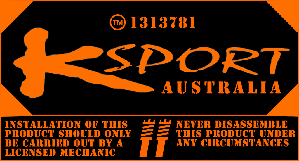 Holden Commodore VB-VL Front Suspension - KSPORT Front Coilover Pair