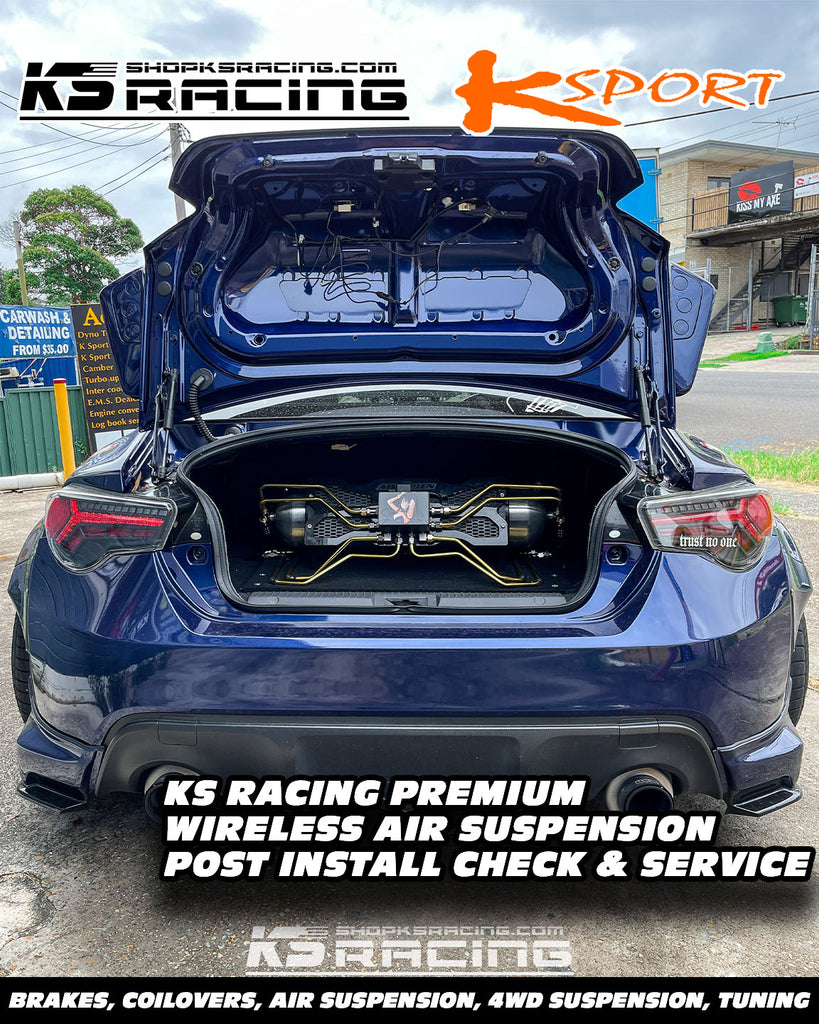 Toyota GT86 / GR86 Premium Wireless Air Suspension Kit - KS RACING