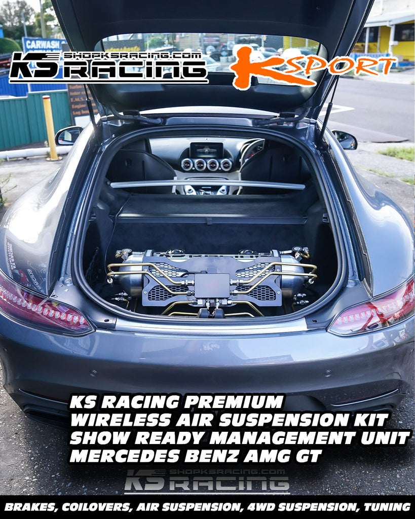 BMW E30 Premium Wireless Air Suspension Kit - KS RACING