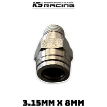 Load image into Gallery viewer, Straight Male Air Fitting 1/8&quot; (3.15mm) x 8mm PTC Stainless Steel