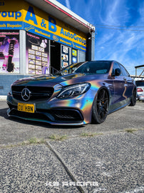 Mercedes Benz C-Class W205 2WD 15-UP Premium Wireless Air Suspension Kit - KS RACING