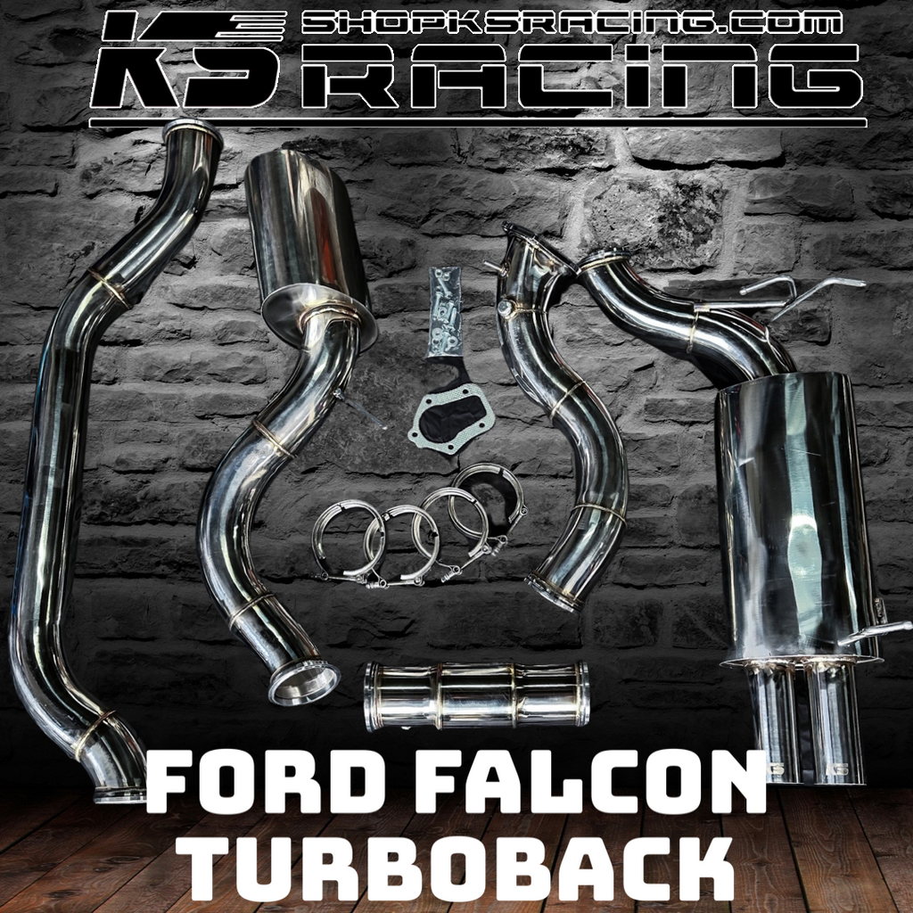 Ford Falcon BA 4" Turboback - KS RACING EXHAUST