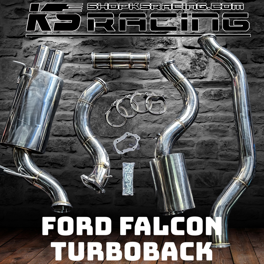 Ford Falcon FG 4' Turbo Back - KS RACING EXHAUST