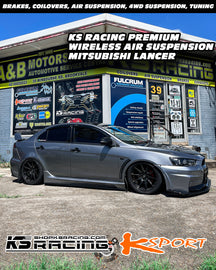 Mitsubishi Lancer 08-17 Premium Wireless Air Suspension Kit - KS RACING