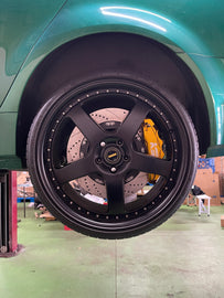 Rear 6 Pot 405mm Floating Disc - KS RACING BRAKE KIT